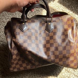 Louis Vuitton Speedy 30 Damier Ebene Bag
